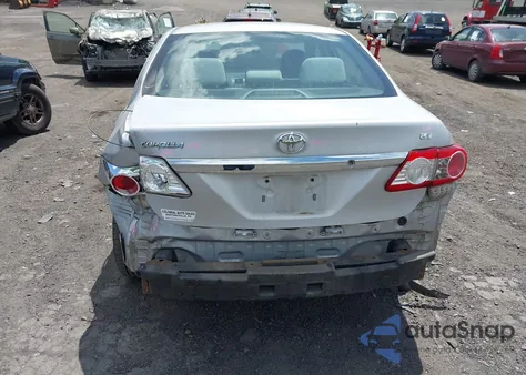 2011 Toyota Corolla Le from USA, damaged, VIN 2T1BU4EEXBC588586